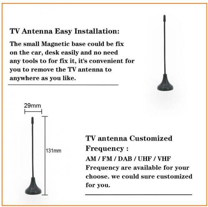 DVB-T/T2のデジタルTVの屋内デジタル携帯用dtvのアンテナ無線屋内TVのアンテナ