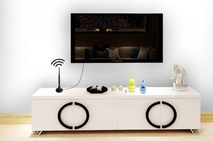 HDTV強い磁気基盤が付いている屋内TVのantenaのアンテナのためのデジタル普及した販売のアンテナ