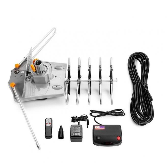 モーターを備えられた八木UHFは360度の回転を用いるデジタルHDTVアンテナを増幅した 1