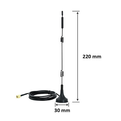WiFi 2.4GHz 5GHz 5.8GHz 無線ビデオセキュリティカメラ監視録音用の磁気ベースアンテナ