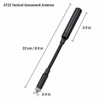 タクティカルブーメラングアンテナ,ダブルバンド 144/430MHz 携帯ハムラジオアンテナ