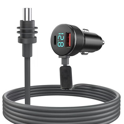 Starlink ミニ交換用同軸ケーブル 12V DC バレルジャック太いワイヤー安定した電源、屋外キャンプ活動用