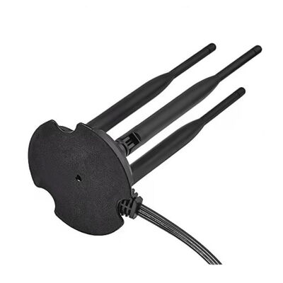 2.4G 5.8G デュアルバンドオムニハイゲインWiFiアンテナ,WiFiルーターとワイヤレスネットワークカードのための8dBiオムニアンテナ