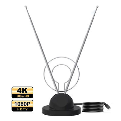室内高増幅hf/vhf/uhf テレビアンテナ 多帯 4k 無料デジタル望遠鏡 空中信号ブースター デジタルホームテレビアンテナ
