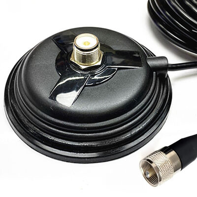 11CM 大型吸管杯 自動車ラジオアンテナ マグネットベース,30.8lbs 高引力磁石マウント VHF UHF HF ハムラジオアンテナ