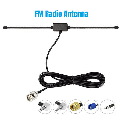 20MHz～1300MHz 広帯域車載RVラジオスキャナーダイポールアンテナ BNCオスアンテナ Uniden Bearcat Whistlerラジオスキャナー用
